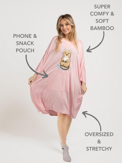 Muscle Mat Tanning Tee - Oversized